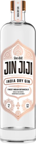 Jin Jiji Indian Dry Gin White Lable