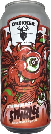 Drekker Swirlee Strawberry Creamsicle Sour