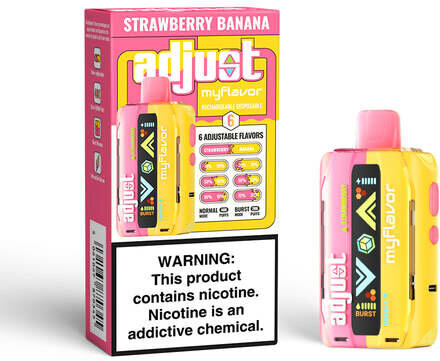 Adjust Myflavor Strawberry Banana 40k