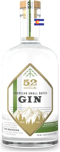 52Eighty Distilling Small Batch Gin