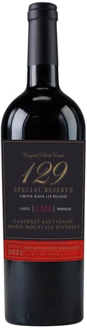 Vineyard Block Estates - Block 129 Moon Mountain Cabernet Sauvignon
