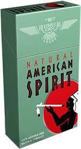 Cigarette American Spirit Celadon