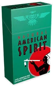 Cigarette American Spirit Dark Green