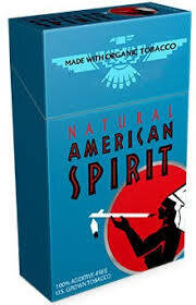 Cigarette American Spirit Turquoise