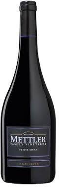 Mettler Family Vineyards Petite Sirah