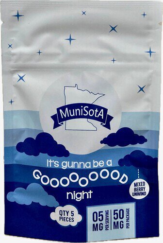 Munisota Gooood Night Gummies 5mg Servings
