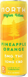 North Higher Vibes Pineapple Orange Thc & Cbd