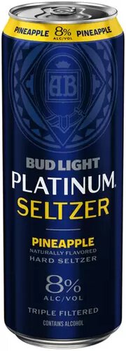 Bud Light Platinum Pineapple Hard Seltzer