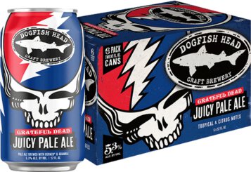 Dogfish Head Grateful Dead Juicy Pale Ale