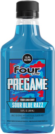 Four Loko Pregame Blue Raz