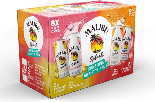 Malibu Splash Variety 12oz Cans