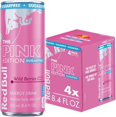 RED BULL ENERGY DRINK PINK EDITION 8 OZ