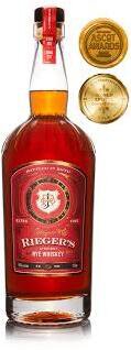 RIEGER STRAIGHT RYE WHISKEY 