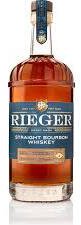 RIEGER STRAIGHT BOURBON WHISKEY