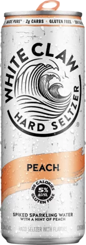White Claw Hard Seltzer Peach