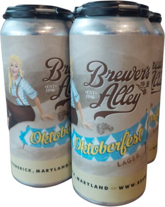 Brewers Alley Oktoberfest Lager 4pk Cans