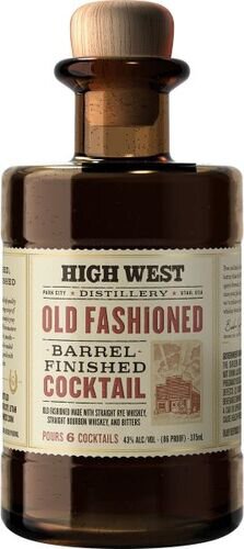 High West Old Fashioned Barrel Finished Cocktail 750ml