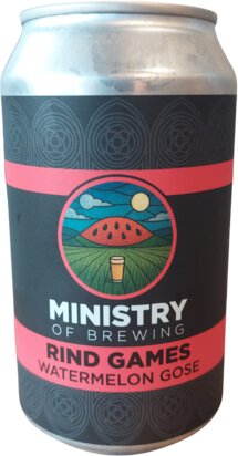 Ministry Rind Games Watermelon Gose 12oz 6pk Cans