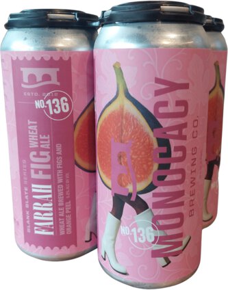 Monocacy Brewing Farrah Fig Wheat Ale 4pk Cans