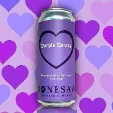 Bonesaw Brew Purple Hearts Pomegranate Brulee Sour