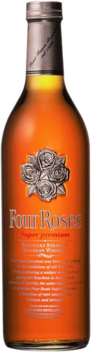 Four Roses Super Premium Platinum Kentucky Straight Bourbon Whiskey (750ml)