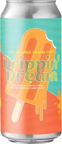 Falling Knife Drippin' Dream Orange Cream Soda 10mg THC