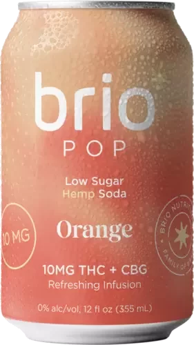 Brio Orange Pop 10mg THC