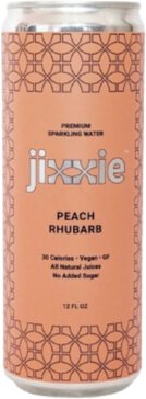 Jixxie Non Dosed Peach Rhubarb Sparkling Water