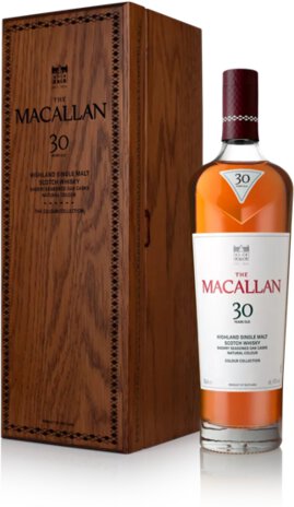 The Macallan Colour Collection 30 Year Old Single Malt Scotch Whisky (700ml)