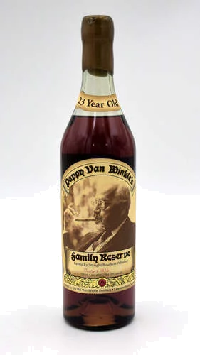 Pappy Van Winkle's Family Reserve 23 Year Old Bourbon 1998 Gold Wax Green Glass Lawrenceburg (750ml)