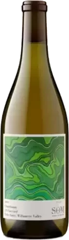 SOM Chardonnay Larry Stone Vineyard Eola Amity Hills Willamette Valley