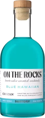 On The Rocks The Blue Hawaiian Cocktail