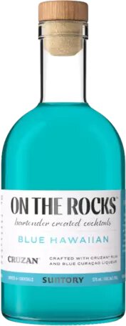 On The Rocks The Blue Hawaiian Cocktail