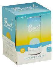 Beach Whiskey Co. Pineapple Coconut (4-Pack) Cans