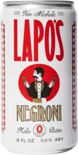 Lapos Non-Alcoholic Negroni Cans