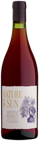 Bosman Family Vineyards Nature & Sun Natural Grenache Noir South Africa