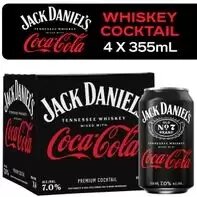 Jack Daniel's RTD Whiskey & Coke