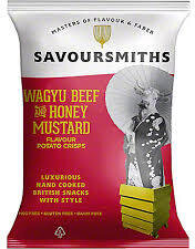 Savoursmith Wagyu Beef Honey Mustard Potato Crisps