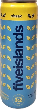 Five Islands Classic Iced Tea 3MG THC
