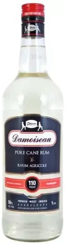 Damoiseau Pure Cane 110 Proof Rum Rhum Agricole