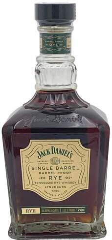 JACK DANIELS SINGLE BARREL PROOF RYE 