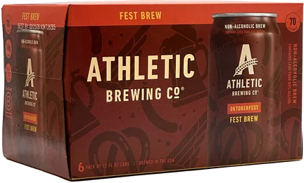 Athletic Oktoberfest Non Alcoholic 6pk 12oz Can