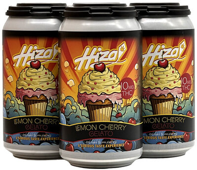 Hiza Lemon Cherry Gelato 10mg Thc