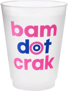 Oh My Mahjong Bam Dot Crak Frosted Cup