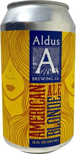 ALDUS AMERICAN BLOND ALE CANS
