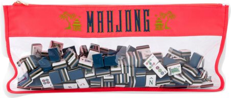 Oh My Mahjong Hot Coral Pagoda Mahjong Bag