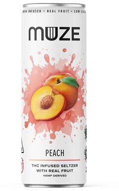 Muze 3mg Thc 15mg Cbd Peach Seltzer