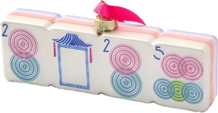 Oh My Mahjong Luminaire Ornament