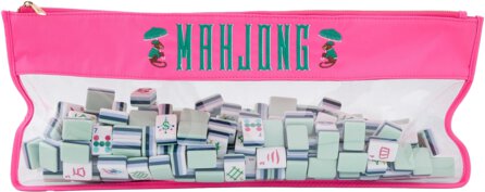 Oh My Mahjong Pink Monkey Mahjong Bag