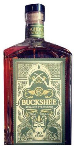 Buckshee Rye Whiskey 90 Proof